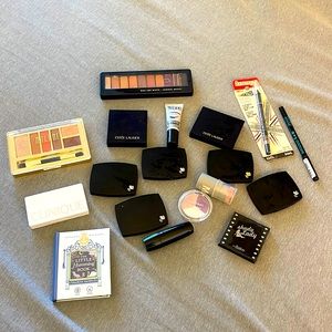 A lot of Lancôme, Estée Lauder, Clinique, milk makeup, Milani, Rimmel, Canmake